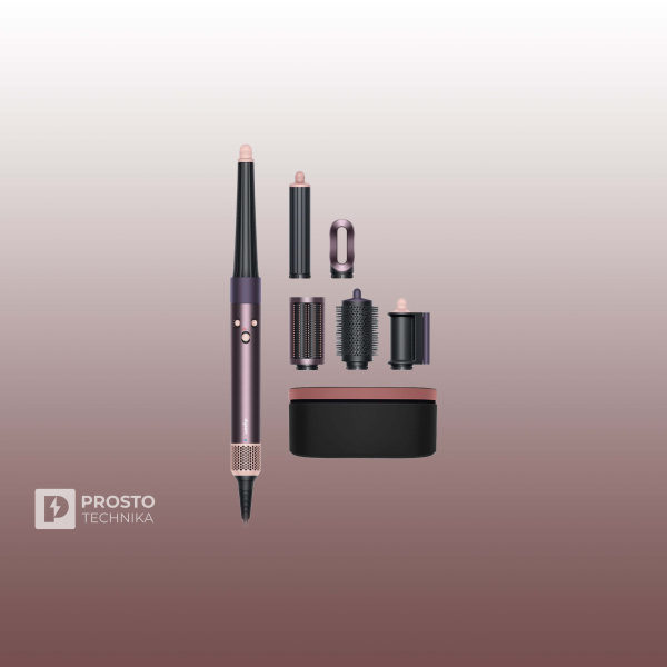 Стайлер Dyson Airwrap i.d. Long HS08 Straight+Wavy сливовый (Jasper plum) Наша Вилка